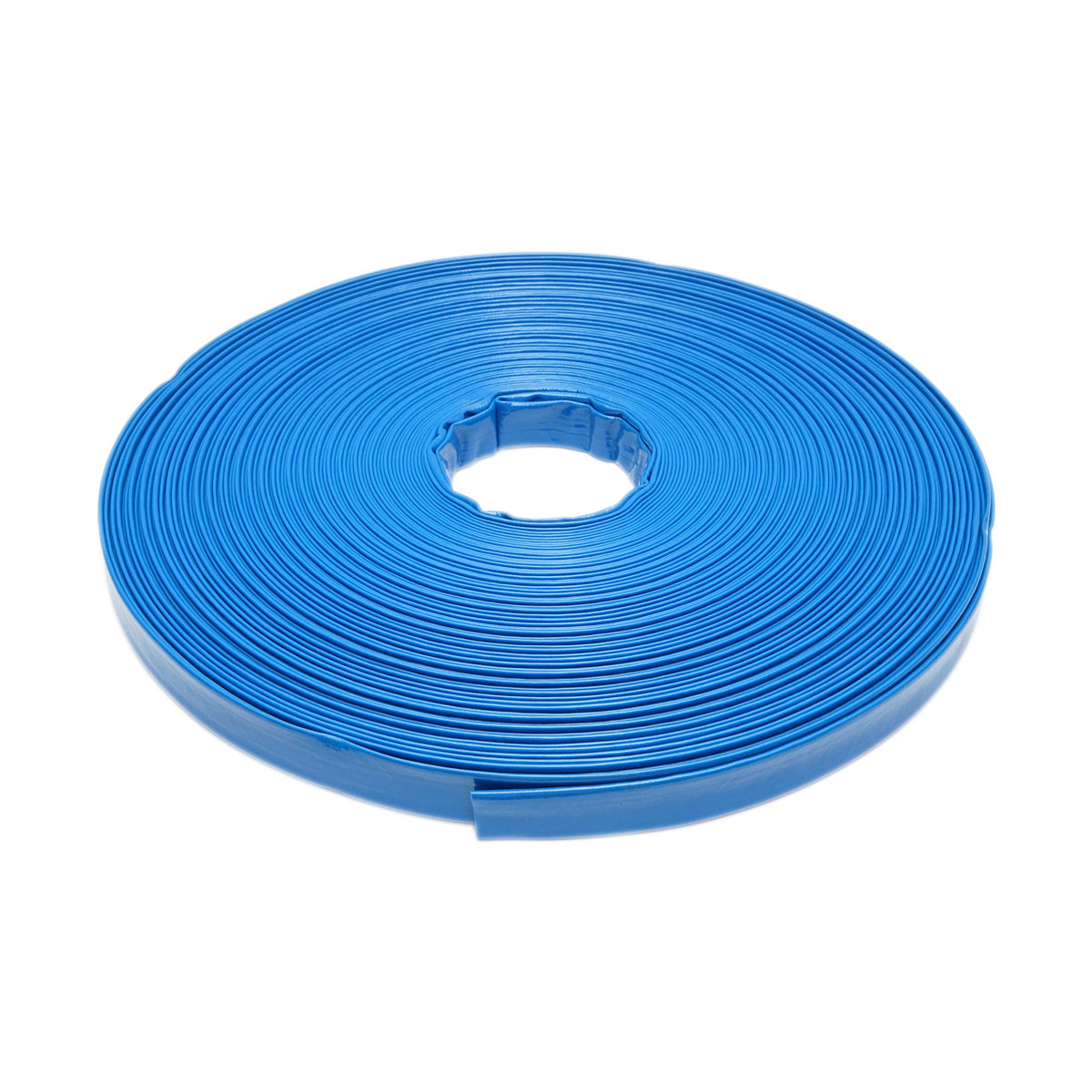 Tubo piatto per acqua per irrigazione in PVC 1,5 pollici, lunghezza 100 m, PN4. Breckner Germany