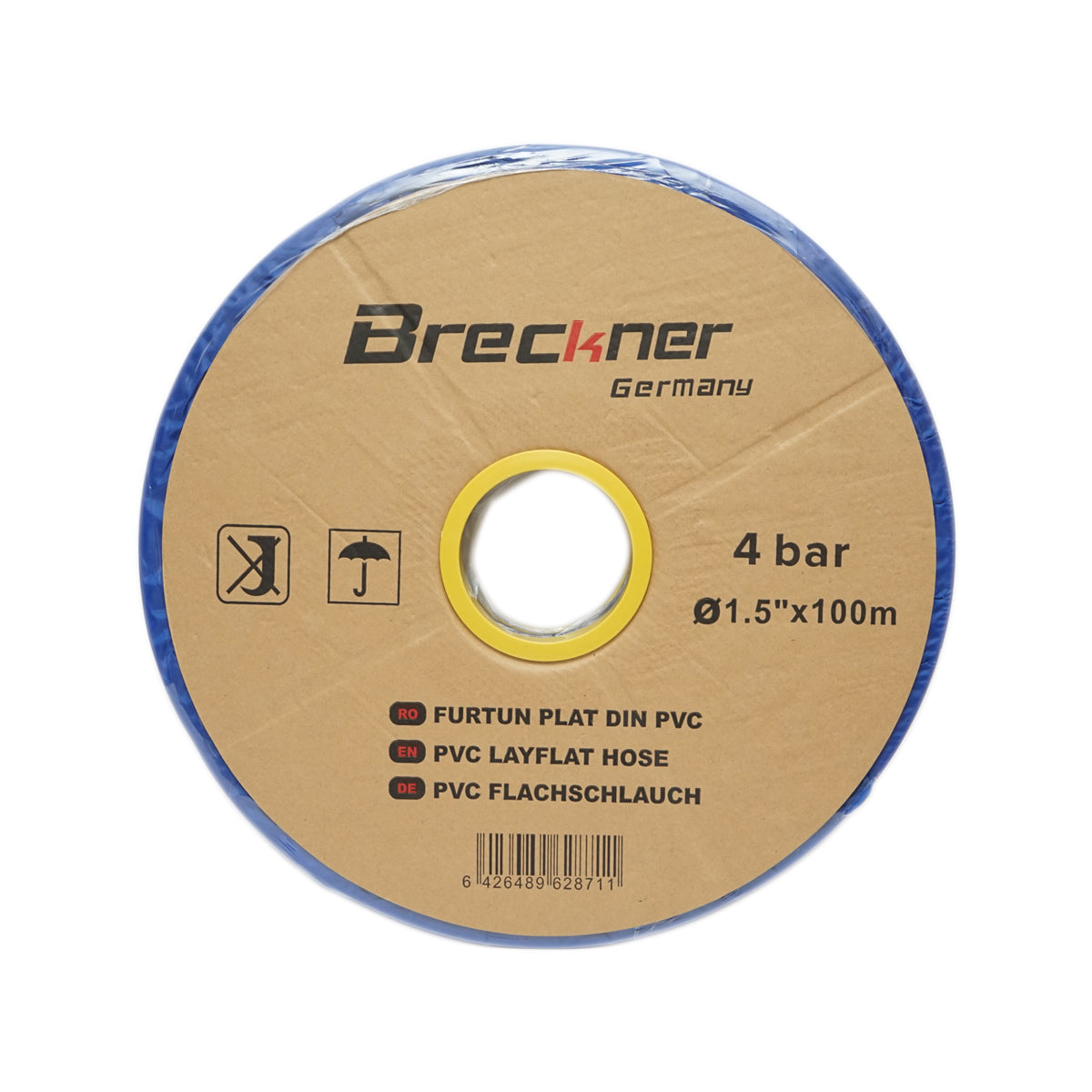 Tubo piatto per acqua per irrigazione in PVC 1,5 pollici, lunghezza 100 m, PN4. Breckner Germany - immagine 2
