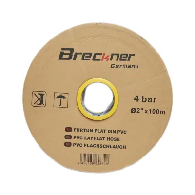 Tubo piatto per acqua per irrigazione in PVC 2 pollici, lunghezza 100 m, PN4. Breckner Germany - immagine 2