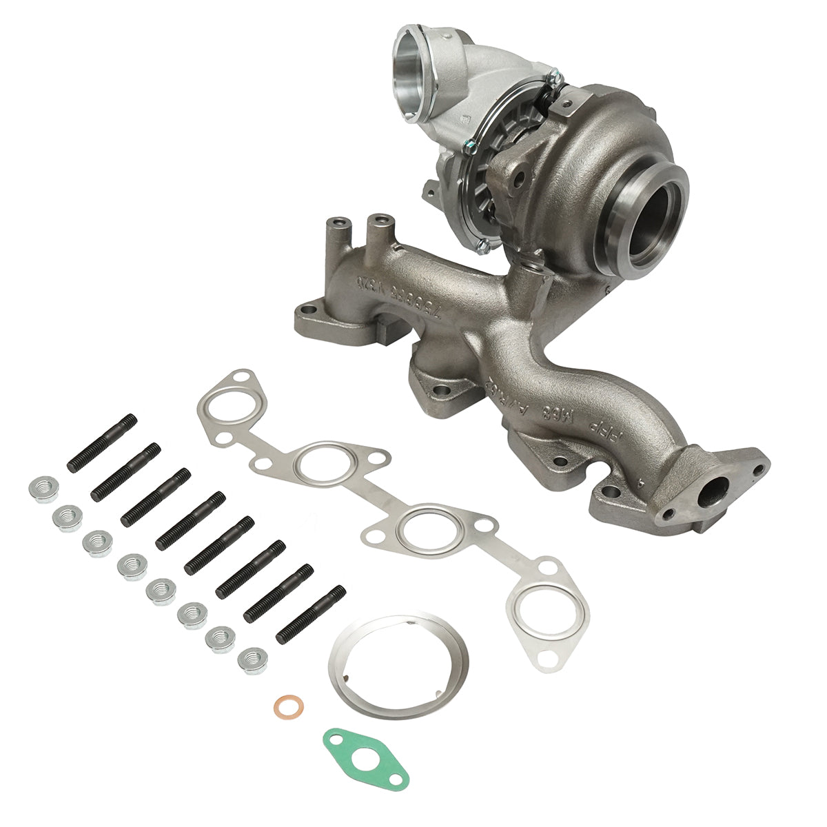 Turbo Audi, Skoda, Seat, VW anno di fabbricazione 2006-2008 codice motore BMN, BMR, BUY, BUZ codice OEM 03G253010A/AX/AV, 03G253014K