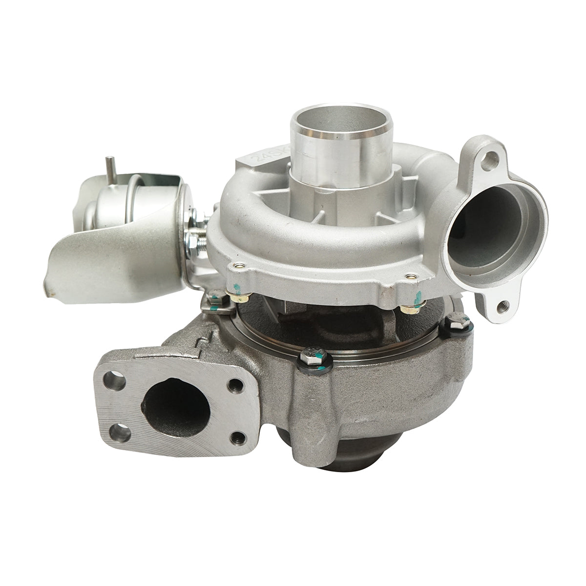 Turbo Ford, Volvo, Citroen, motore 1.6 TDCI, modello GTA1544V codice OEM 753420-5005S, 753420-5006S, 753420-9006S, 753420-5005S, 753420-5004S, 753420-0004, 753420-0002, 750030-0002, 740821-0002, 0375J6, 0375J8, 0375J7 - immagine 4