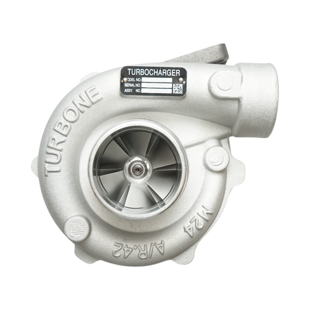 Turbo per Perkins, Massey Ferguson codice OEM 2674398, 3638729M91, 6676248A1, 3228752R92, 4657780016 - immagine 5
