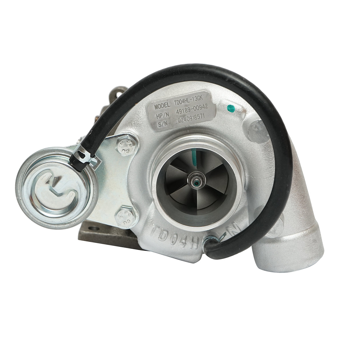 Turbocompressore Bobcat Kubota, motore Mitshubishi A47G-T, V3800 DI-T, V3800-DI-T-E2CB-BC-1 codice OEM 1E153-17013, 49189-00940 - immagine 4