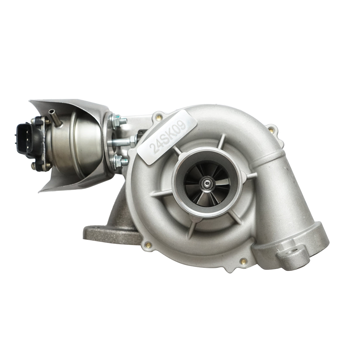 Turbocompressore per Citroën C4 Aircross, C5, DS3, Peugeot 208, 308, 4008, 508, Volvo S40 D2, V50 D2 con motore DV6C / TED4 e codici OEM 0375P8, 0375P7. - immagine 2