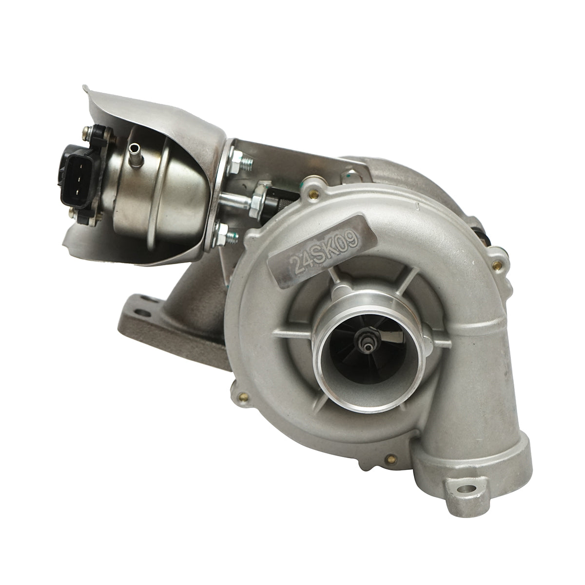 Turbocompressore per Citroën C4 Aircross, C5, DS3, Peugeot 208, 308, 4008, 508, Volvo S40 D2, V50 D2 con motore DV6C / TED4 e codici OEM 0375P8, 0375P7. - immagine 5