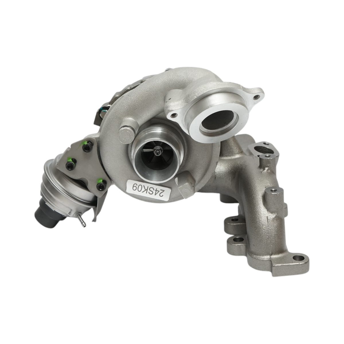Turbocompressore per motori 1.6 TDI Euro 5 (codici motore CAYA, CAYB, CAYC) montati su Audi, Skoda e VW, con codici OEM 03L253016T, 03L253016TX, 03L253016TV. - immagine 4