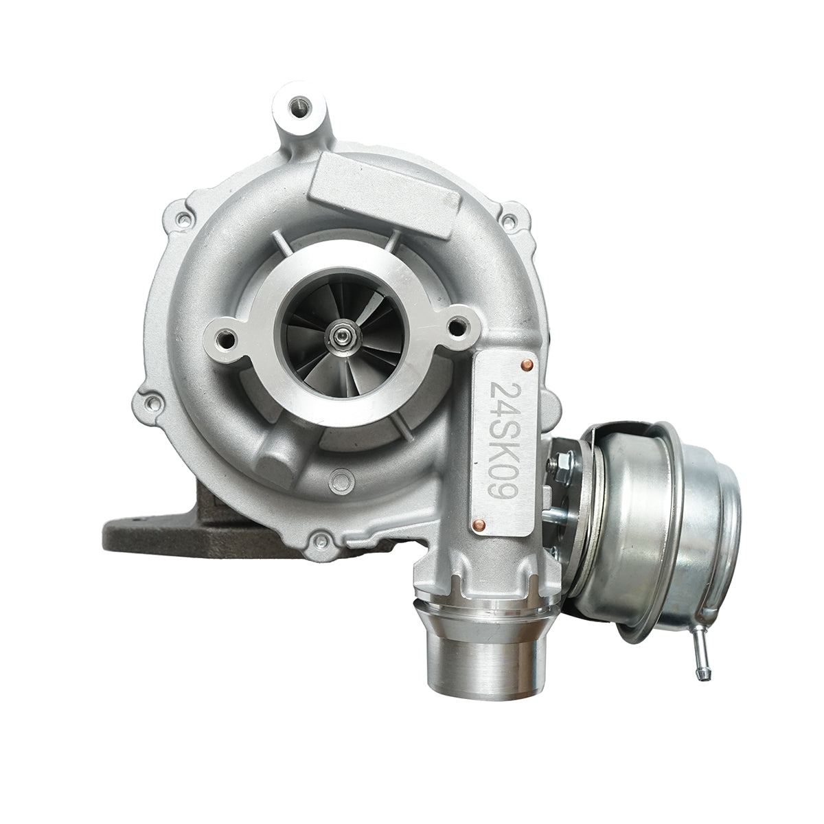 Turbocompressore per Renault Master DCI 150, con motore M9TD3 / M9T D3 Euro 5 e codici OEM 8200823026, 8200994322, 8200994322B, 860584, 95516207. - immagine 2