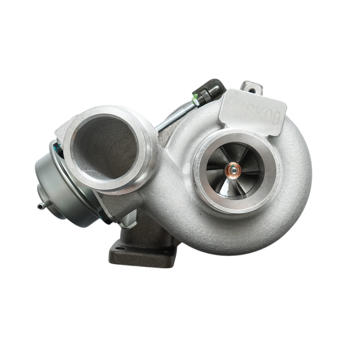 Turbocompressore per VW Crafter 2.5 TDI, con codice motore BJM, BJL e codici OEM 49377-07400, 49377-07440, 076145701B, 076145701E, 076145701F, 076145701H, 076145701L. - immagine 2