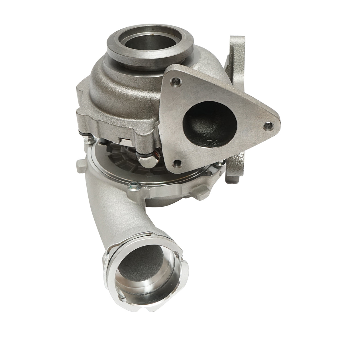 Turbocompressore per VW T5 Bus 2.5 TDI, codice motore BPC (R5 Euro 4), codici OEM 070145701N / NX / NV - immagine 4