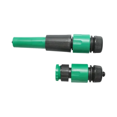 Ugello di irrigazione regolabile con connettori 1/2 e adattatore 1/2-3/4 per tubo da giardino - immagine 4