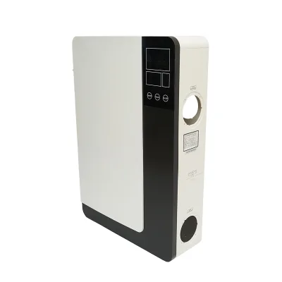 Unità di ventilazione con recupero di calore, montaggio a parete, 150 m³/h, 35W, 220V, modello ERVQ-B150-1A1F. - immagine 3