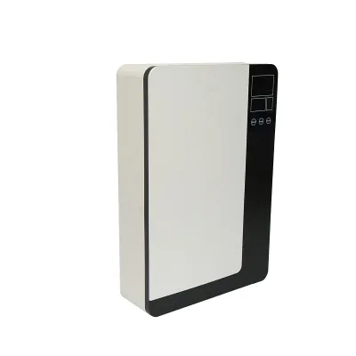 Unità di ventilazione con recupero di calore, montaggio a parete, 150 m³/h, 35W, 220V, modello ERVQ-B150-1A1F. - immagine 4