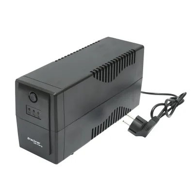 UPS 600VA / 360W con batteria 7Ah, 2 prese Schuko, AVR Breckner Germany - immagine 4