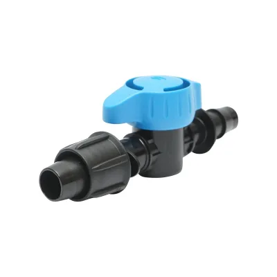 Valvola 16x16mm per sistemi di irrigazione a goccia, Rubinetto per Tubi di irrigazione a Goccia - immagine 3