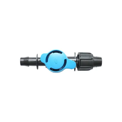 Valvola 16x16mm per sistemi di irrigazione a goccia, Rubinetto per Tubi di irrigazione a Goccia - immagine 4