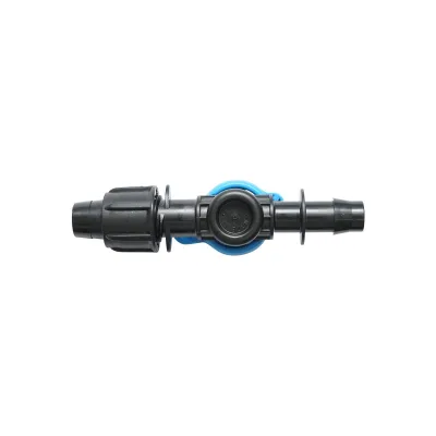 Valvola 16x16mm per sistemi di irrigazione a goccia, Rubinetto per Tubi di irrigazione a Goccia - immagine 5