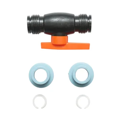 Valvola a sfera a compressione D20x20mm, PN16 bar per sistemi di irrigazione - immagine 5