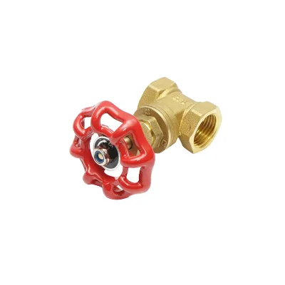 Valvola a sfera in bronzo da 1/2", PN16 con filettatura interna - immagine 3