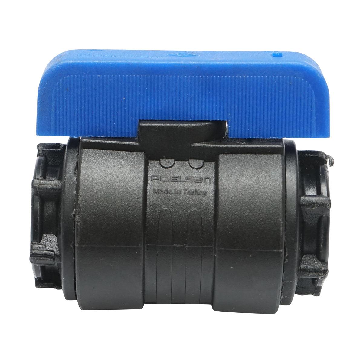 Valvola A Sfera PN10-1/2" X 1/2" per sistemi di irrigazione a goccia, Rubinetto per Tubi di irrigazione a Goccia - immagine 2