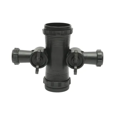 Valvola di distribuzione a croce 50x28mm per impianti di irrigazione