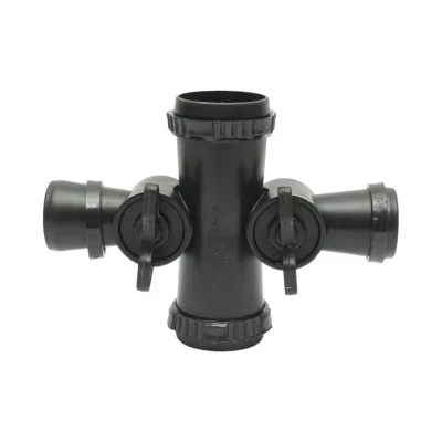 Valvola di distribuzione a croce 50x45mm per impianti di irrigazione