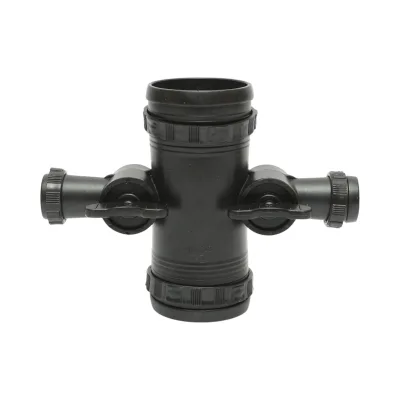 Valvola di distribuzione a croce 65x28mm per impianti di irrigazione