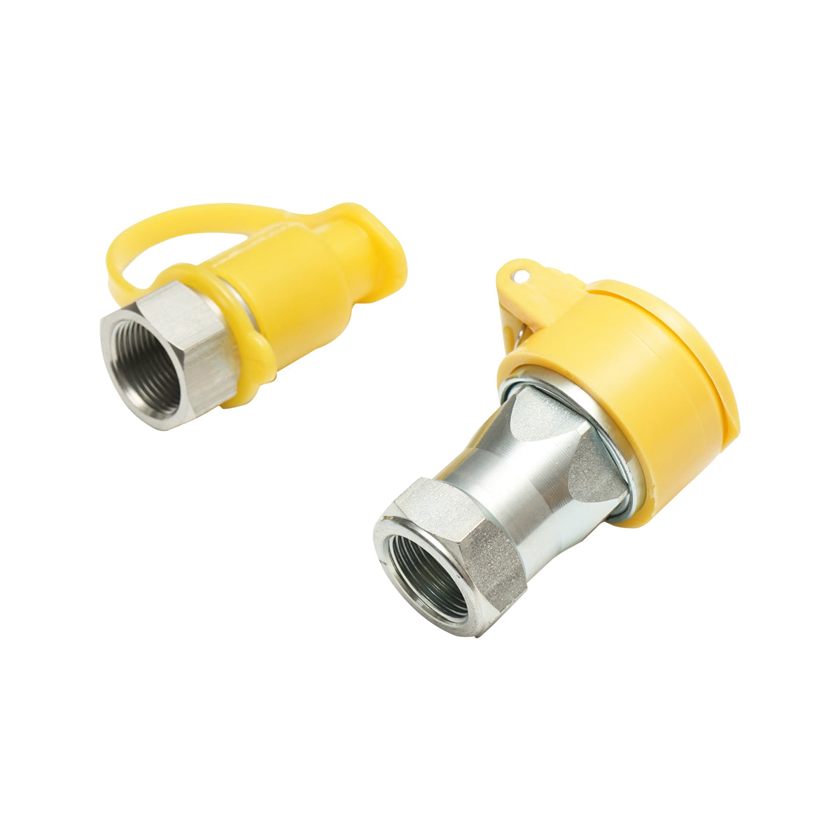 Valvola di ritegno maschio-femmina M22x22 (tappi di protezione in plastica gialla)