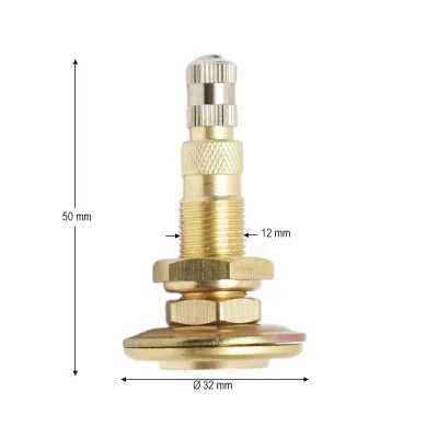 Valvola meccanica per trattore TRCH3 con grande cappuccio da 32 mm