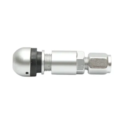 Valvola per ruota tubeless in alluminio compatibile con sensore TPMS - immagine 3