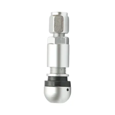 Valvola per ruota tubeless in alluminio compatibile con sensore TPMS