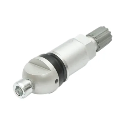 Valvola per ruota tubeless in alluminio compatibile con sensore TPMS-5 - immagine 5