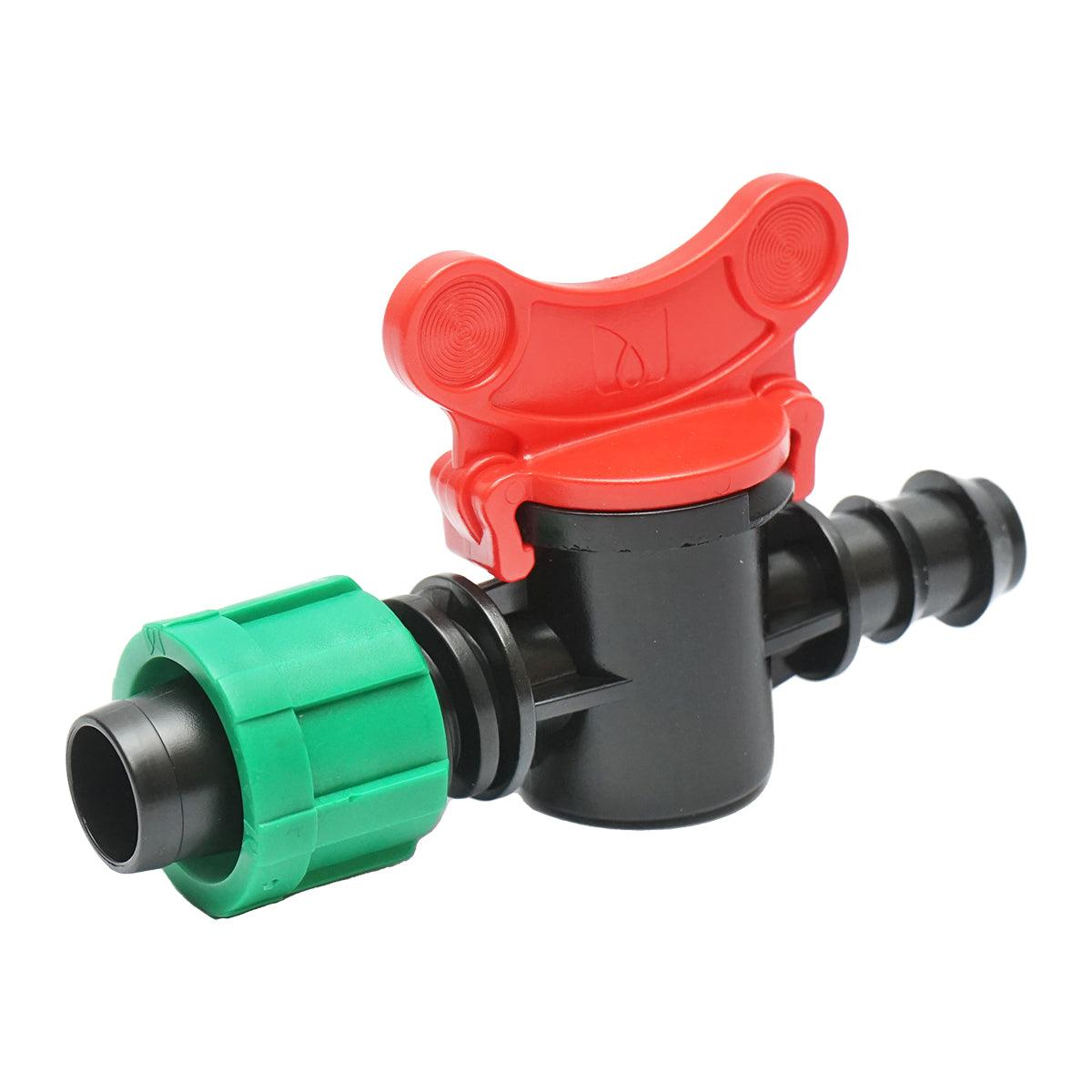 Valvola per tubo 16x17mm per sistemi di irrigazione a goccia, Rubinetto per Tubi di irrigazione a Goccia Breckner Germany - immagine 3