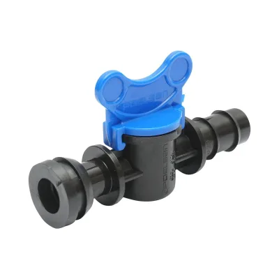 Valvola PN4-20x20mm per sistemi di irrigazione a goccia, Rubinetto per Tubi di irrigazione a Goccia - immagine 2