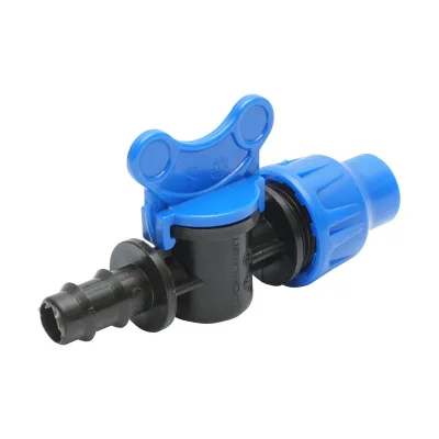Valvola PN8-16x16mm per sistemi di irrigazione a goccia, Rubinetto per Tubi di irrigazione a Goccia - immagine 2