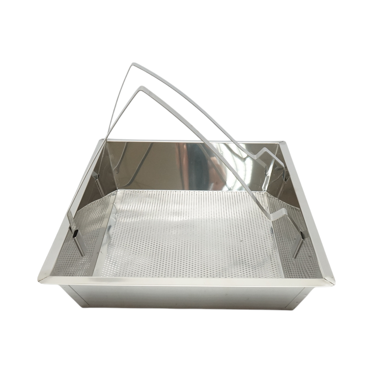 Vassoio disopercolatore con setaccio in acciaio inox 520x415x110mm - immagine 6