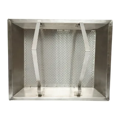 Vassoio in acciaio inox per disopercolare 520x415x110mm - immagine 3