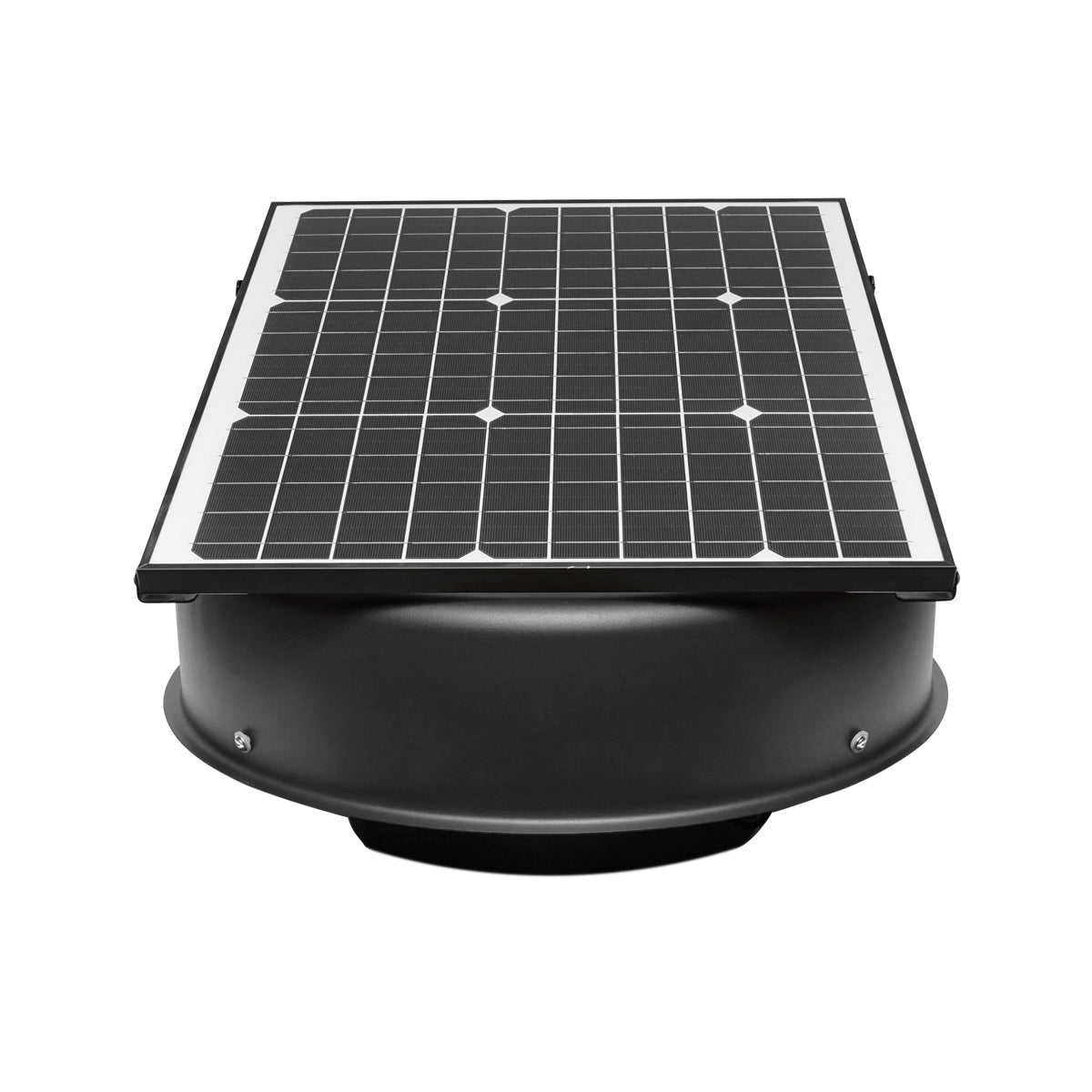 Ventilatore assiale da soffitto 300mm con pannello solare 2100m3/h Breckner Germany - immagine 2