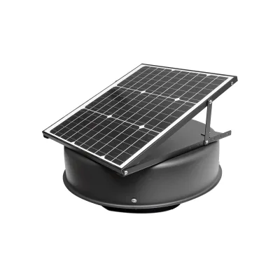 Ventilatore assiale da soffitto 300mm con pannello solare 2100m3/h Breckner Germany - immagine 4