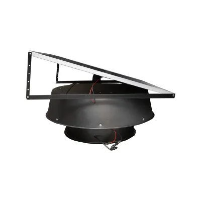 Ventilatore assiale da soffitto 600mm con pannello solare 12000m3/h Breckner Germany - immagine 4