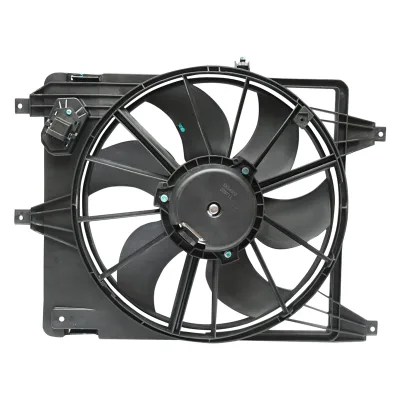 Ventola di raffreddamento del radiatore GMV Logan/Sandero benzina con aria condizionata 6001550769 - immagine 2