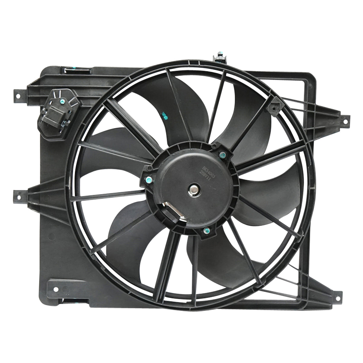 Ventola di raffreddamento del radiatore GMV Logan/Sandero benzina con aria condizionata 6001550769 - immagine 2