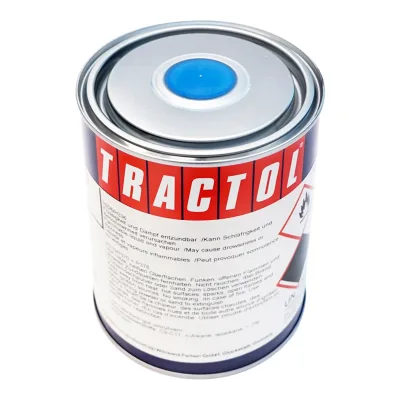 Vernice per auto blu  1L Tractol - immagine 2