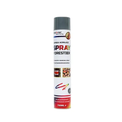 Vernice spray per marcatura forestale grigia 750ml Breckner Germany