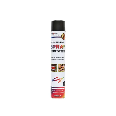 Vernice spray per marcatura forestale nera 750ml Breckner Germany