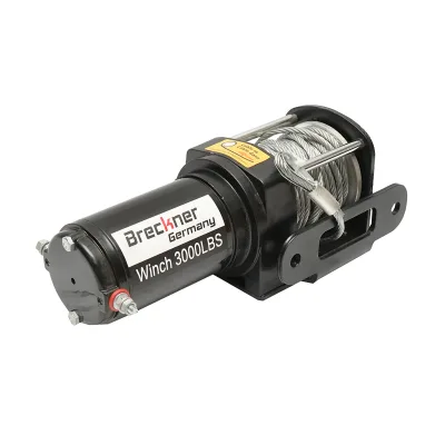 Verricello elettrico con telecomando 12V, 1,6T (3000 libbre), lunghezza cavo 9,2m - immagine 2