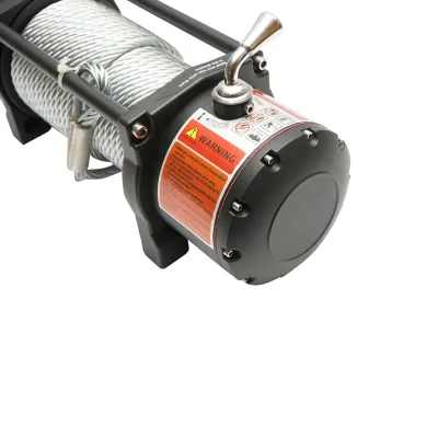 Verricello elettrico con telecomando 12V, 5 CV, cavo in acciaio 4,3T (9500 libbre) 9x24m solenoide 400A Breckner Germany - immagine 3