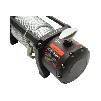 Verricello elettrico con telecomando 12V, 6,5hp, 6,1T (13500lbs) cavo in acciaio 9x24m solenoide 400A Breckner Germany - immagine 4