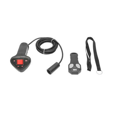 Verricello idraulico completo con telecomando, cavo in acciaio, tensione di alimentazione 12V, carico massimo 6T (13300 libbre) - immagine 6