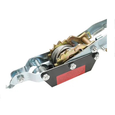 Verricello manuale da 1000 kg con cavo d'acciaio fi 4 x 1135 mm - immagine 4
