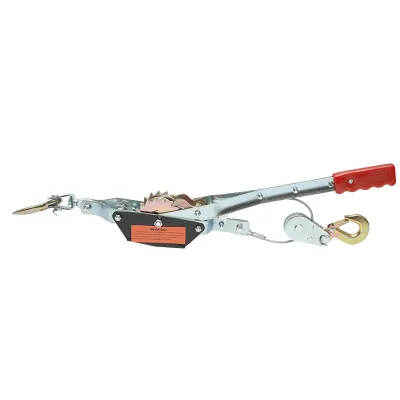 Verricello manuale da 2000 kg con cavo d'acciaio da 4,5 mm x 2,2 m Hoteche
